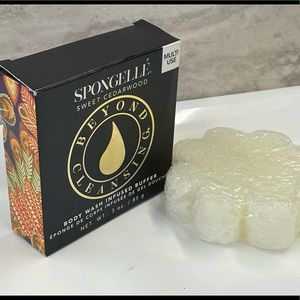 Spongellé SWEET CEDARWOOD Body Wash Infused Buffer